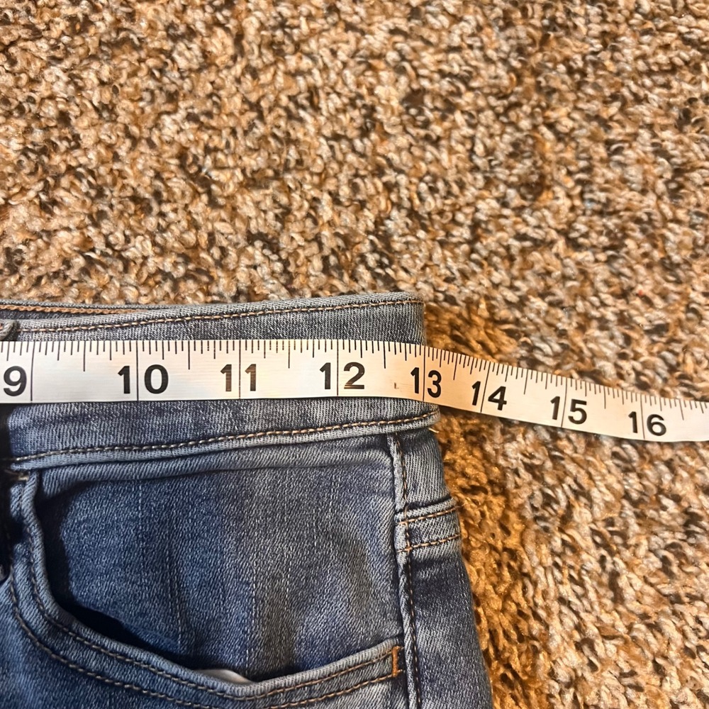 American Eagle Super High-Rise Jeggings Size 4 Long Blue Wash Denim Jeans‎ - Picture 5 of 9